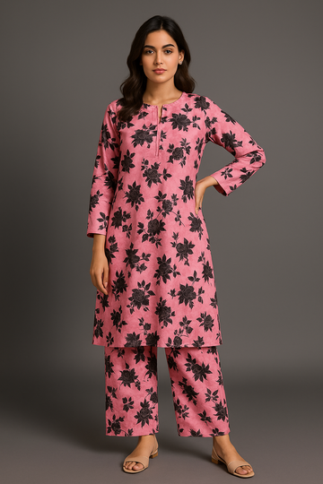 Floral Sapphire Shalwar Kameez