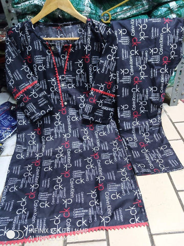 Calvin Klein Women's Printed Kurta